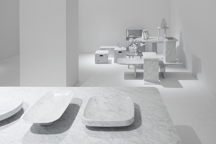 米蘭Marsotto Edizioni展廳設計,極簡風展廳設計