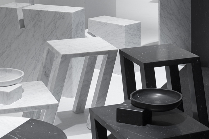 米蘭Marsotto Edizioni展廳設計,極簡風展廳設計