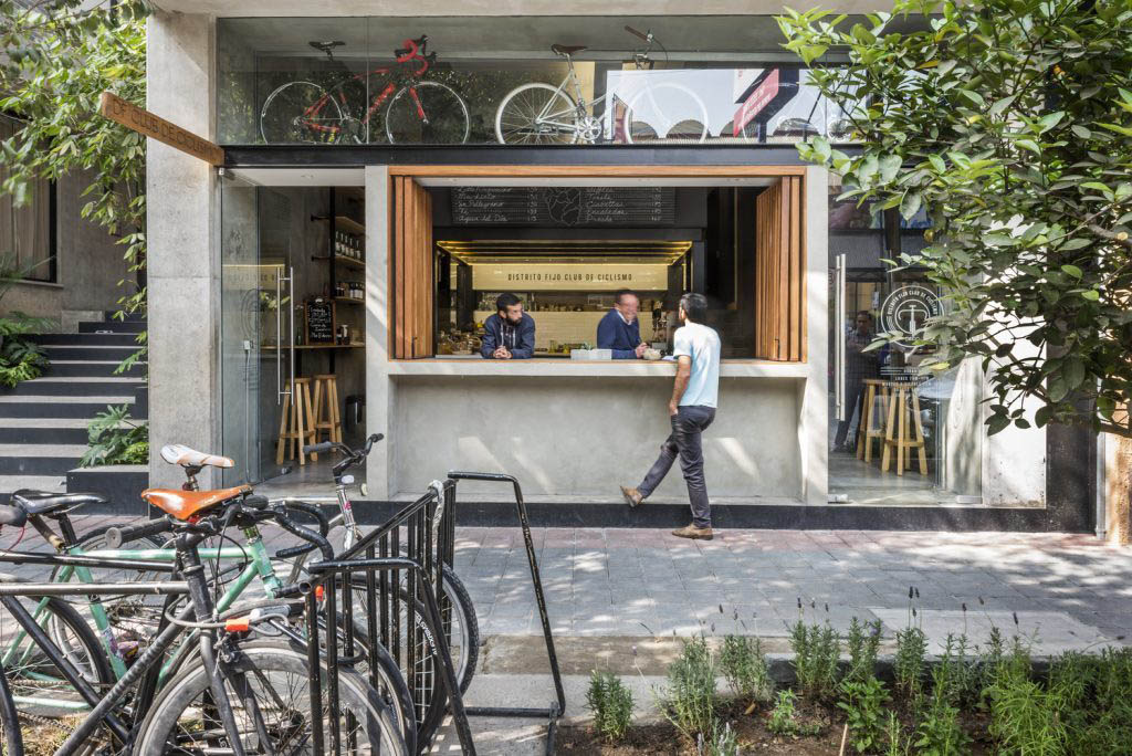 工業風格咖啡廳設計，loft風格咖啡廳設計，單車主題咖啡廳