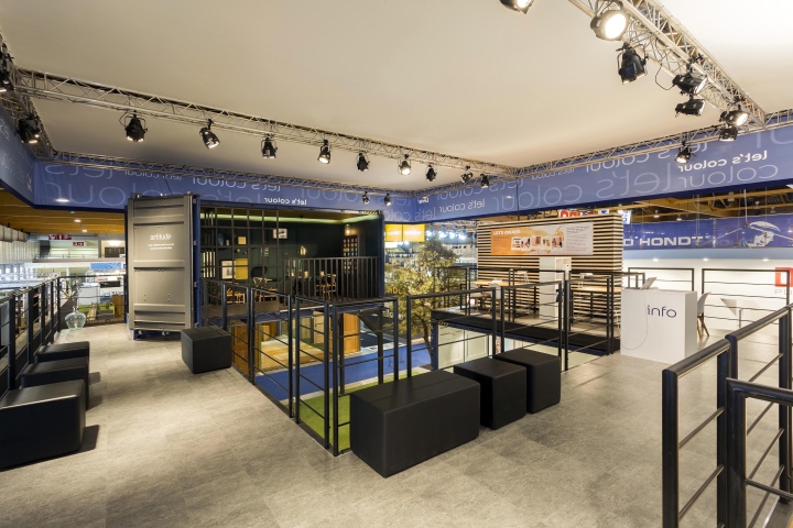 工業風展館設計，展館設計