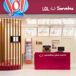巴西簡約時尚LOL ice-cream商店設計