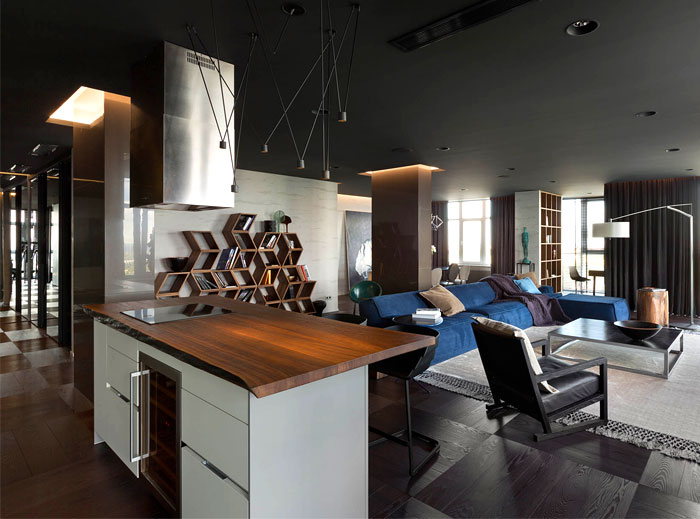 現代公寓設計,簡約風公寓