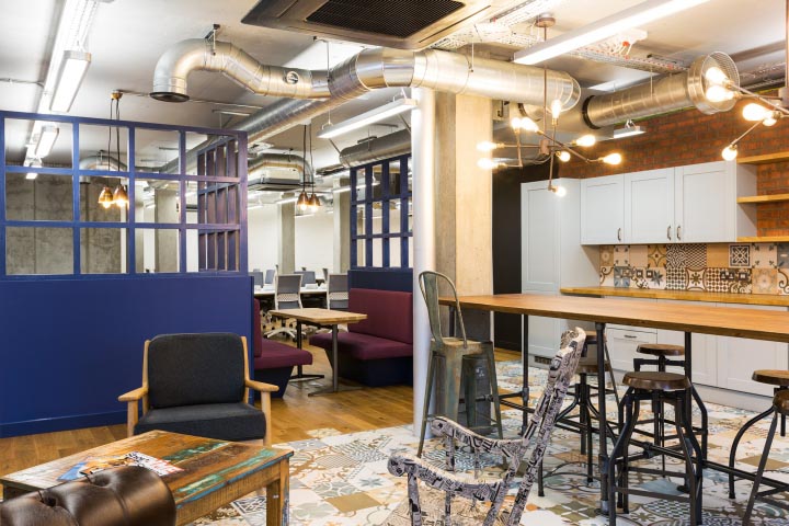 工業風投資公司辦公室設計,工業風辦公室設計