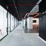 以色列現代風創業中心辦公室設計