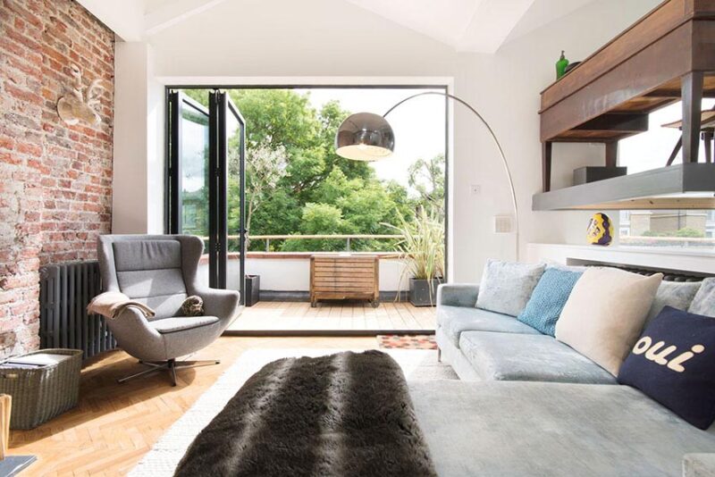 倫敦60㎡挑高閣樓公寓