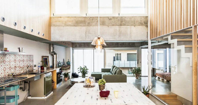 巴塞羅那150㎡陽光天井住宅