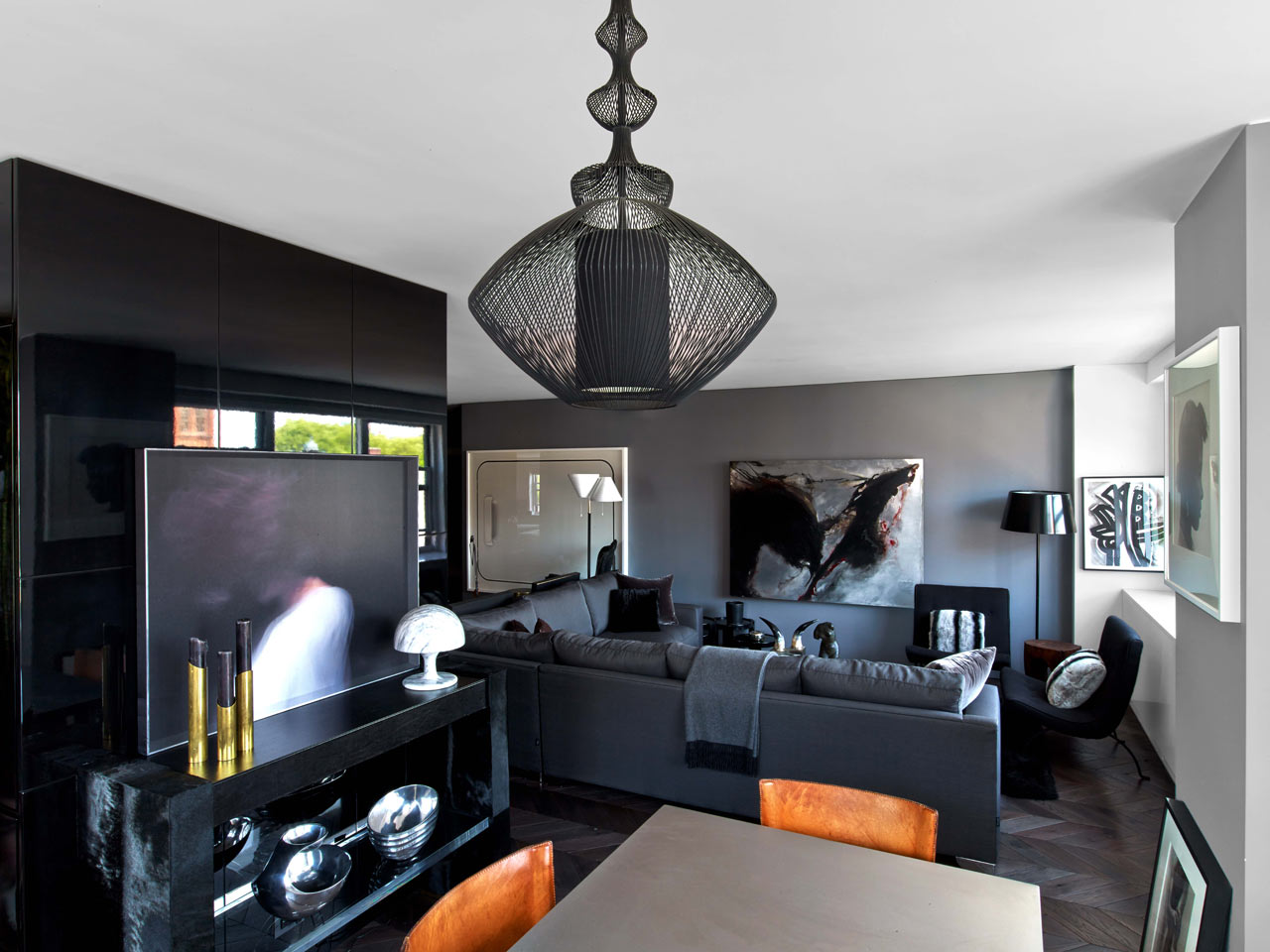 紐約現代風格公寓設計,公寓設計