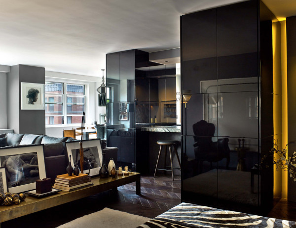 紐約現代風格公寓設計,公寓設計