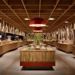 日本簡約自助餐廳設計