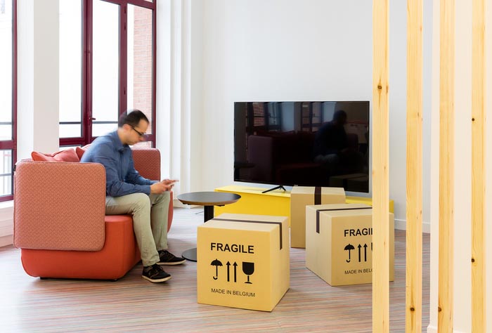 簡約風辦公室設計,辦公室設計