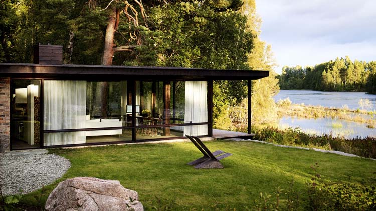 別墅設計,現代風格別墅設計,水景別墅