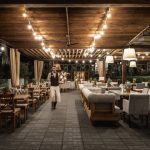 基輔休閑時尚露天餐廳設計