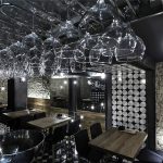 西班牙時尚Alma Negra紅酒吧設計