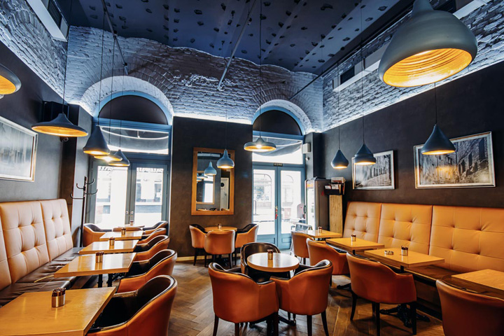  時尚咖啡廳設計，咖啡館設計