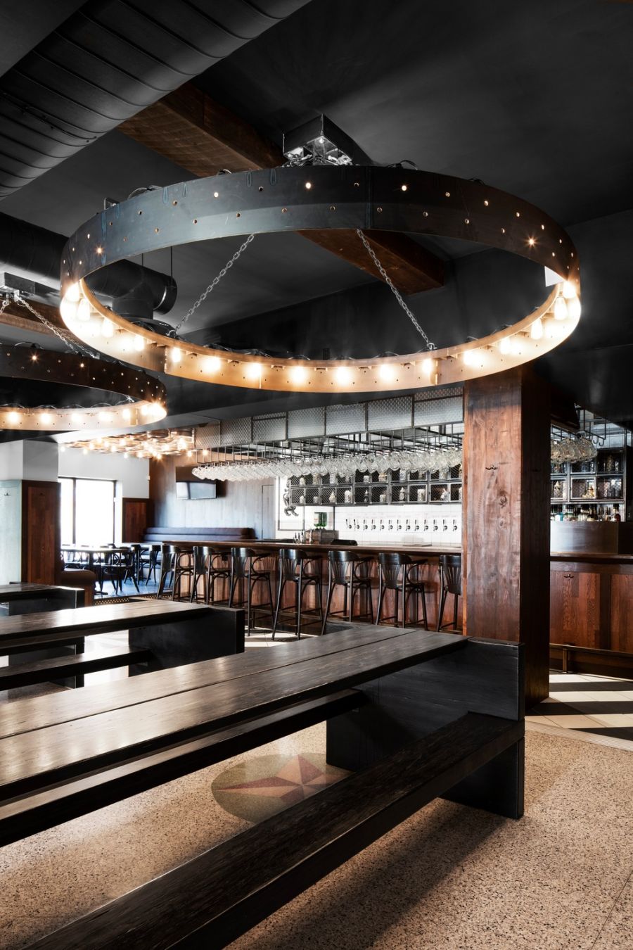 工業風酒吧設計，酒吧設計