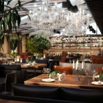 基輔Black Market現代商務餐廳設計