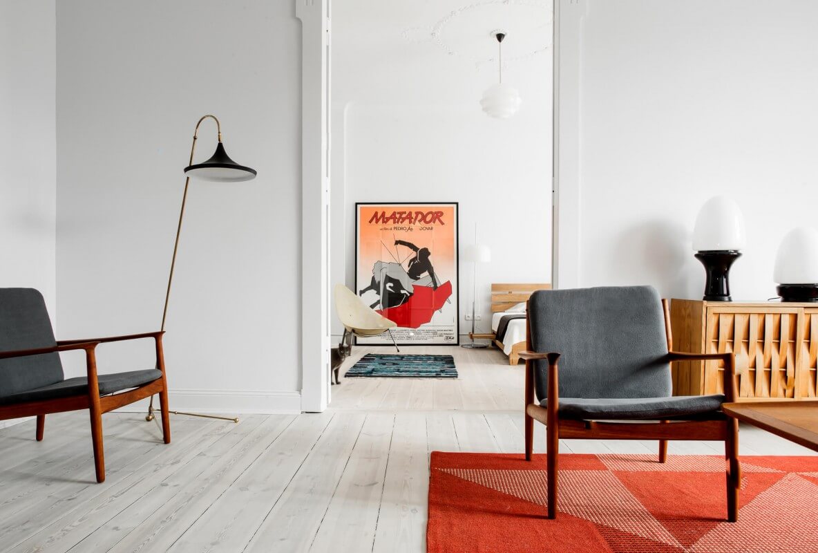  複古風公寓，公寓設計，優雅的公寓設計