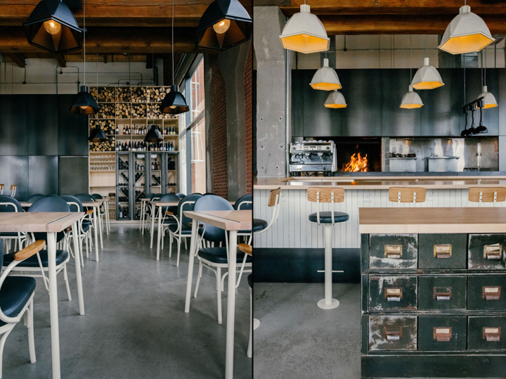 建築改造,工業風餐廳,時尚餐廳