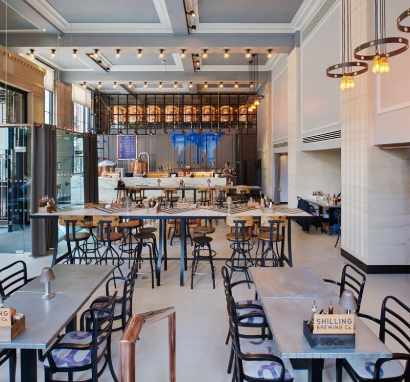 格拉斯哥時尚酒吧設計