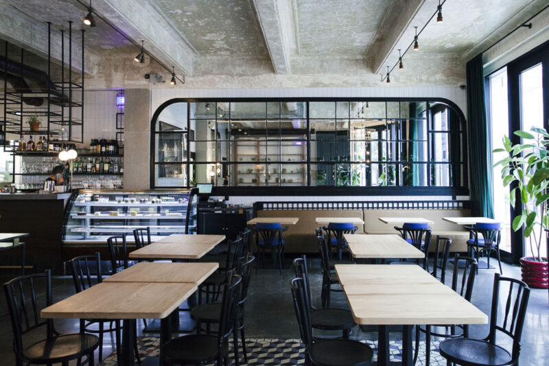格魯吉亞清爽餐廳&咖啡館設計