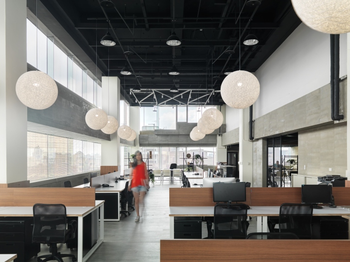 極簡風辦公室,零售商辦公室,鄉村極簡風辦公室