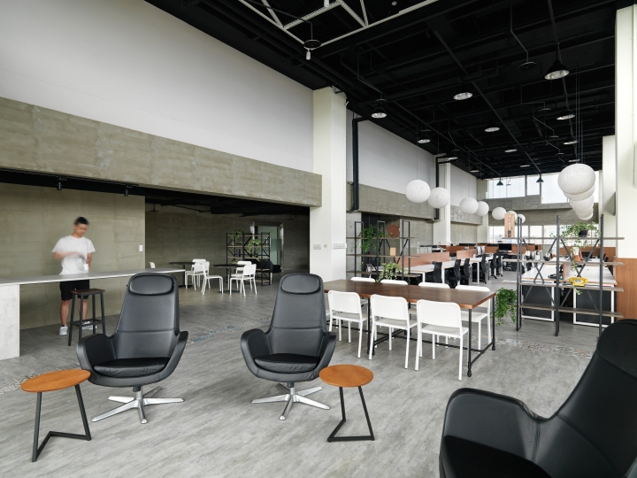 極簡風辦公室,零售商辦公室,鄉村極簡風辦公室