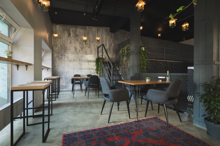  loft風格，工業風酒吧，建築改造