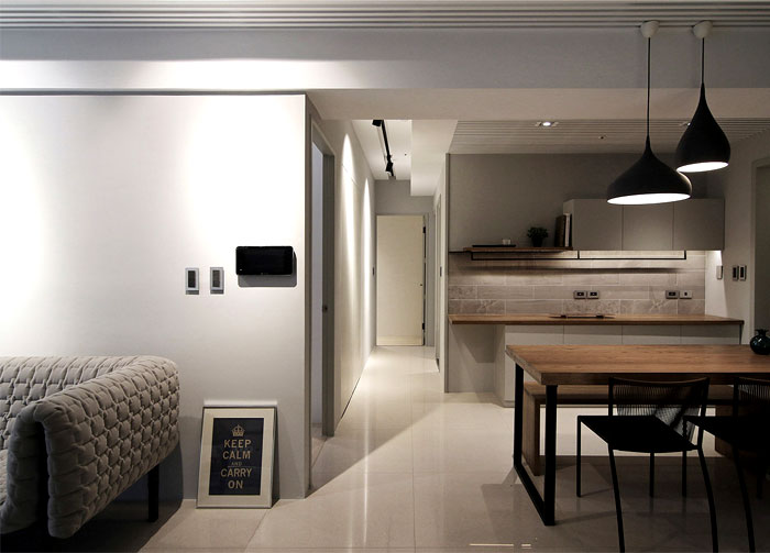 現代公寓,輕工業風