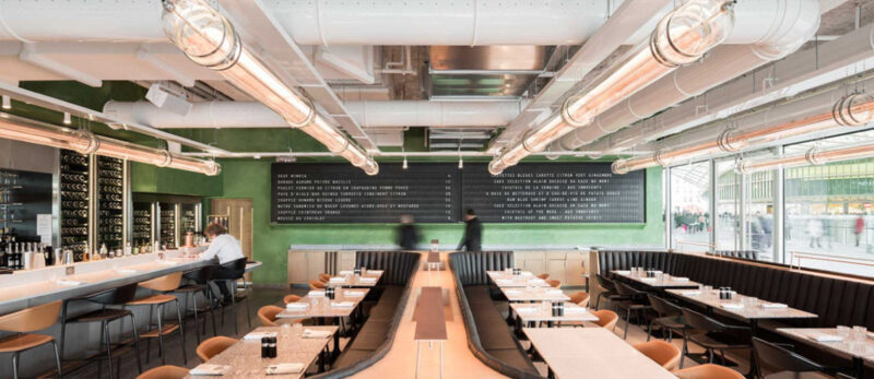 法國時尚Champeaux餐廳設計