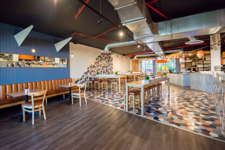 餐廳,披薩店,餐飲空間