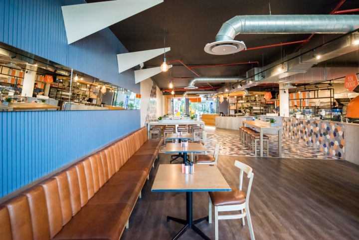 餐廳,披薩店,餐飲空間