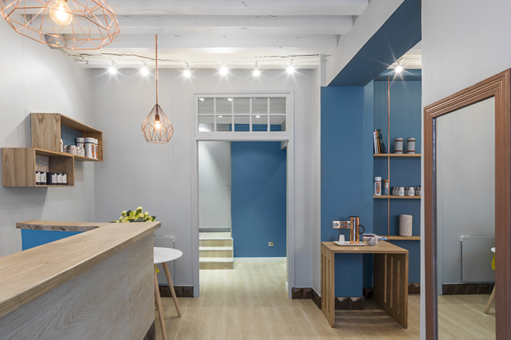 按摩店,小商業空間,建築改造,溫馨空間