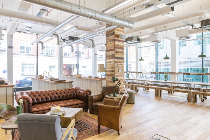 辦公室,多彩元素,複古風辦公室