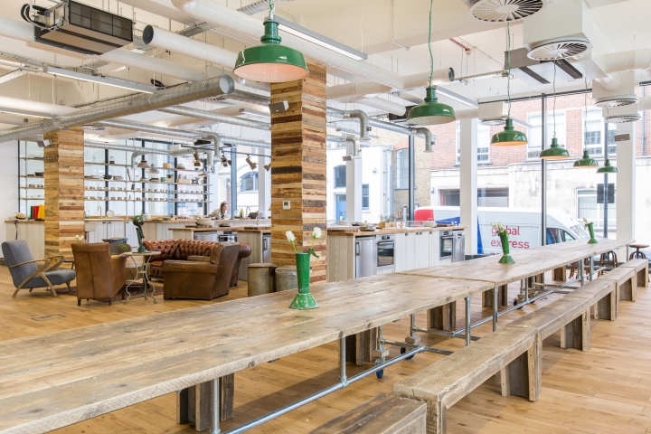 辦公室,多彩元素,複古風辦公室