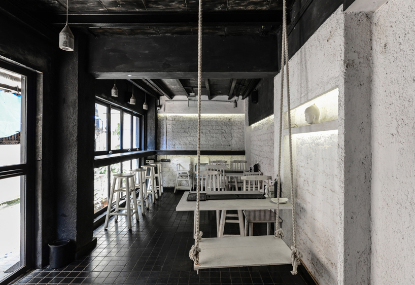 咖啡廳,建築改造,自然元素,咖啡館