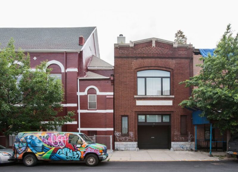 紐約消防站改造的現代住宅