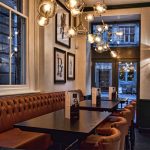 英國懷舊氛圍的餐飲空間