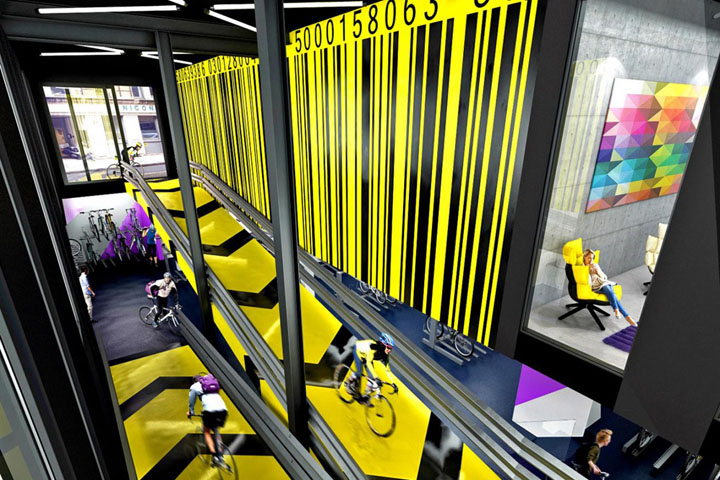 Alphabeta辦公大樓改造，LOFT風格辦公室，辦公室改造設計，創意辦公室