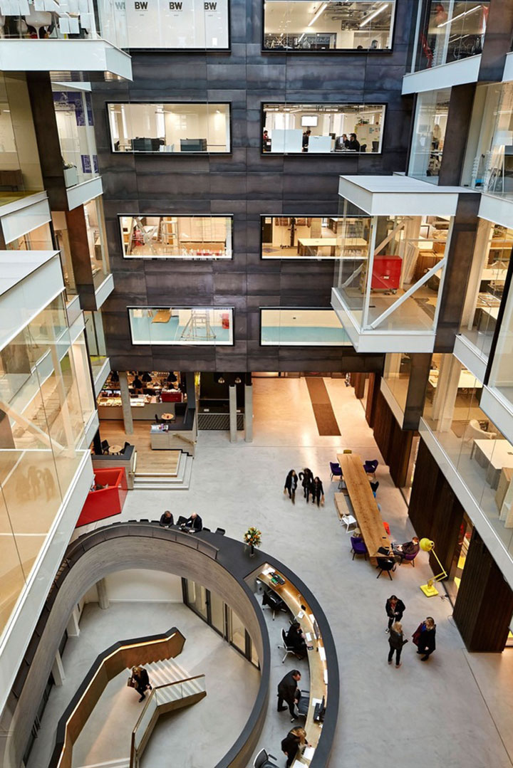 Alphabeta辦公大樓改造，LOFT風格辦公室，辦公室改造設計，創意辦公室