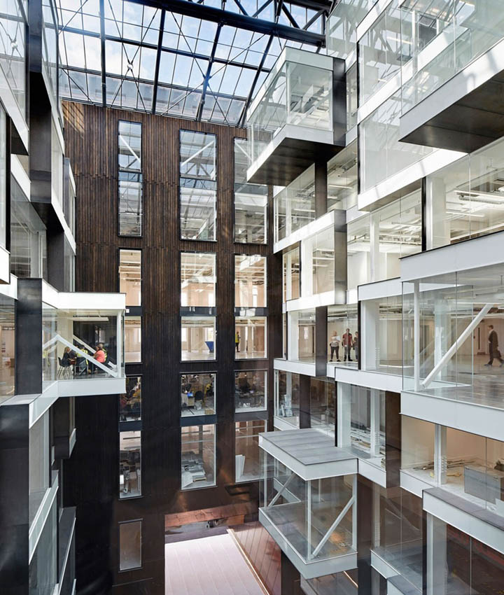 Alphabeta辦公大樓改造，LOFT風格辦公室，辦公室改造設計，創意辦公室