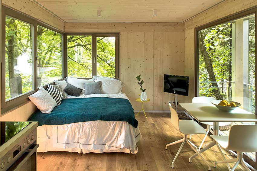 樹屋設計,樹屋旅館設計,Urban Treehouse Hotel,建築設計