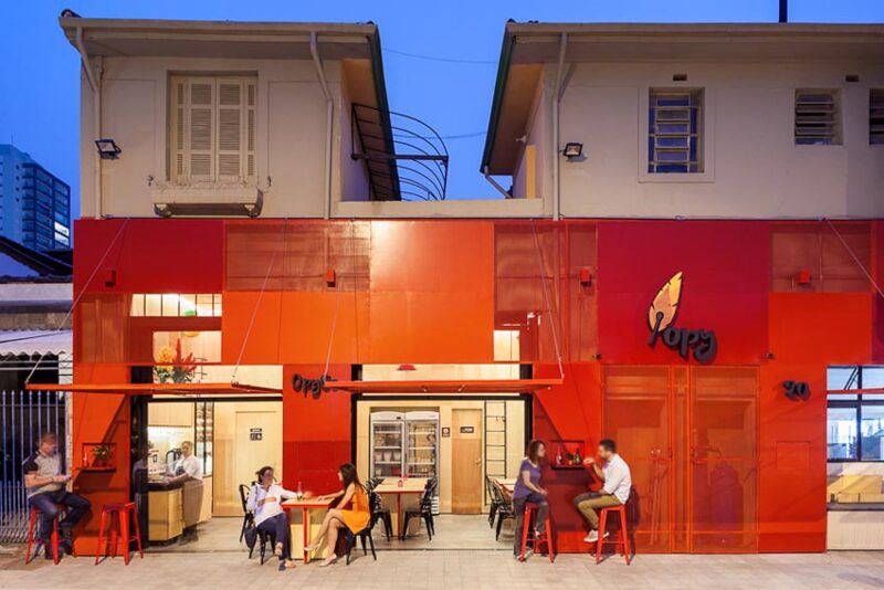 廠房改造之聖保羅 OpyCo 主題餐廳