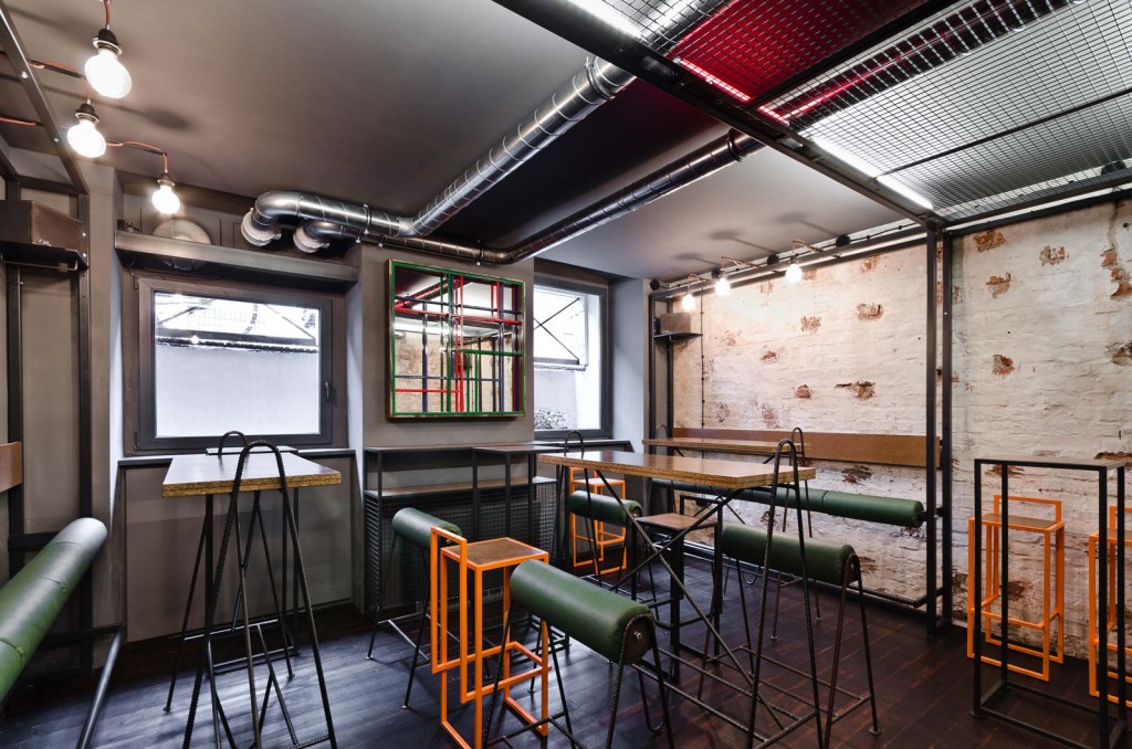 地庫改造設計,建築改造設計,國外建築廠房改造設計案例,LOFT工業風酒吧,工業風格酒吧設計