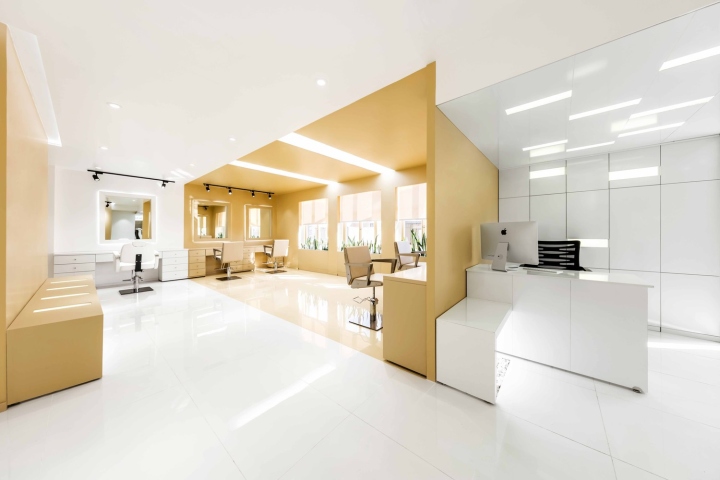 美容院設計,美容保健店設計,國外美容院設計