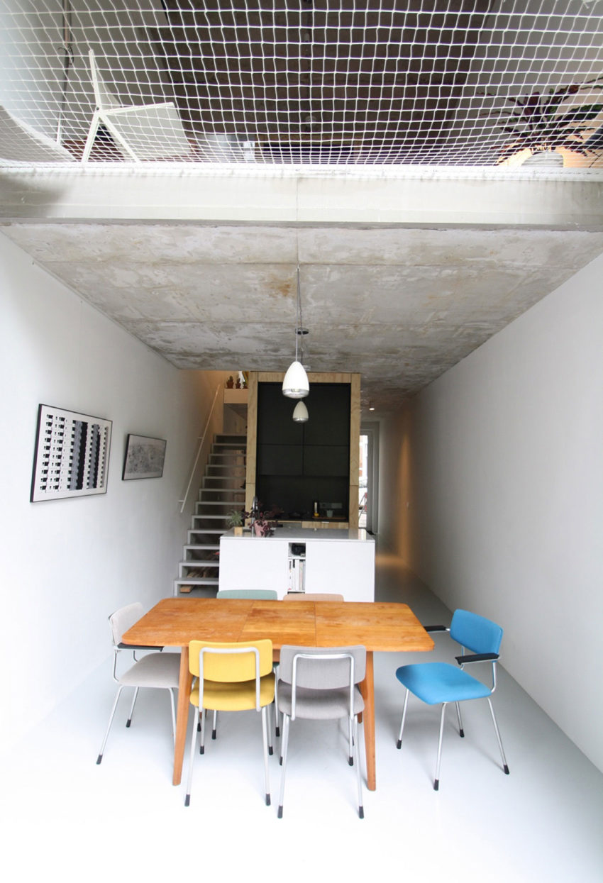 住宅空間,建築設計,建築改造,瘦長型住宅