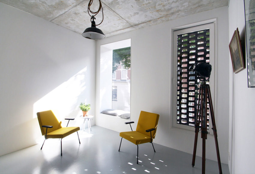 住宅空間,建築設計,建築改造,瘦長型住宅