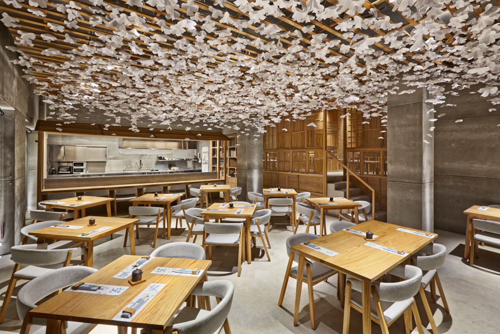 商業空間，餐飲空間，壽司店設計，日式風格餐廳