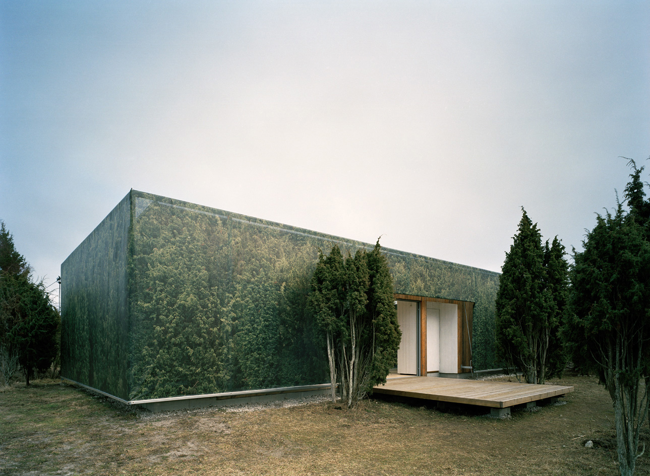 建築外牆，建築設計，包裹的建築物