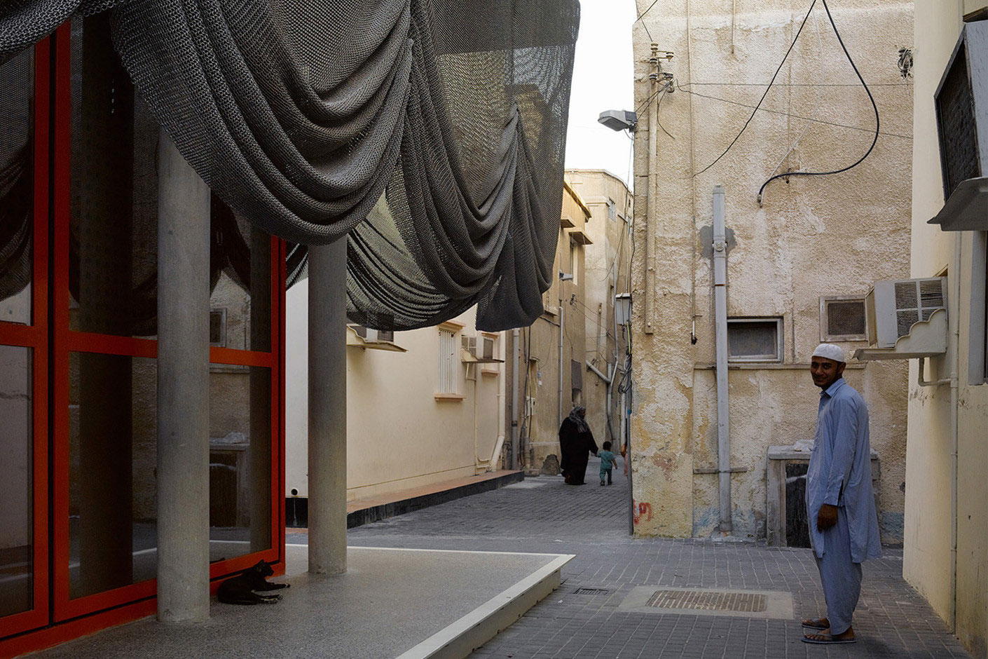 建築外牆，建築設計，包裹的建築物