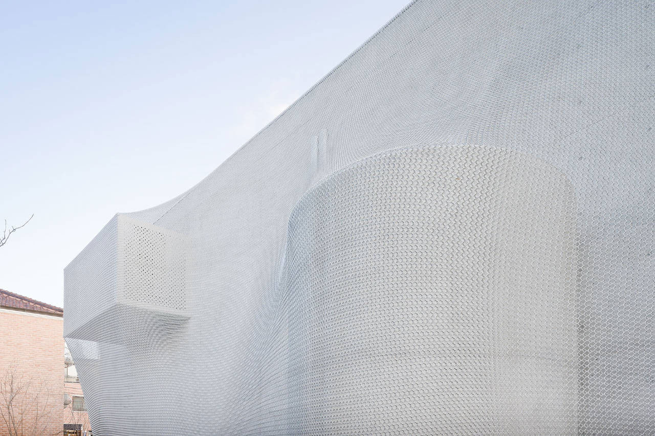 建築外牆，建築設計，包裹的建築物